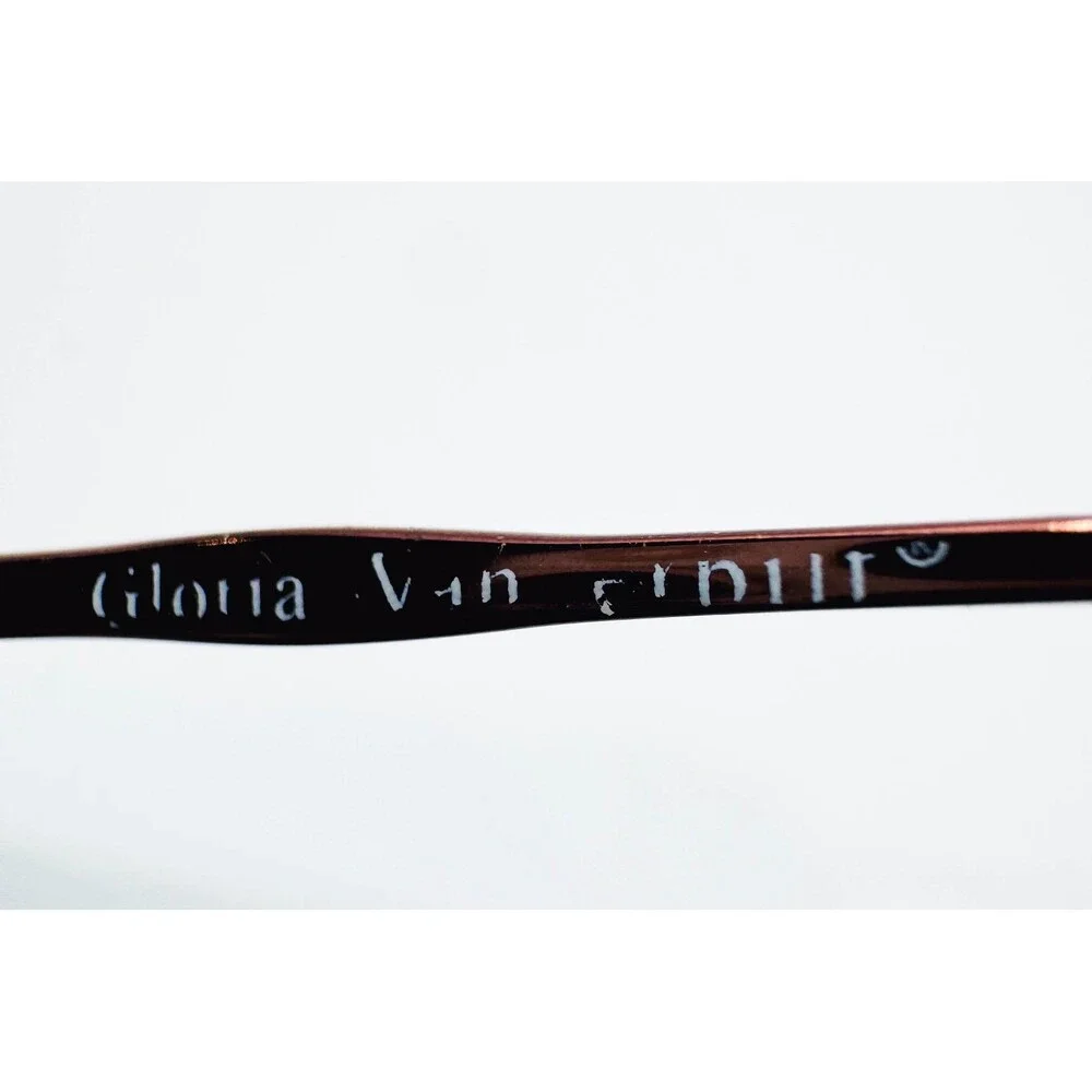 Gloria Vanderbilt Eyeglasses Womens Brown M17 Zyloware 183 Oval 53-17-135